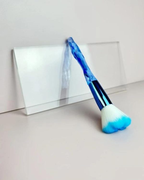 Pensula machiaj brush baby blue 2