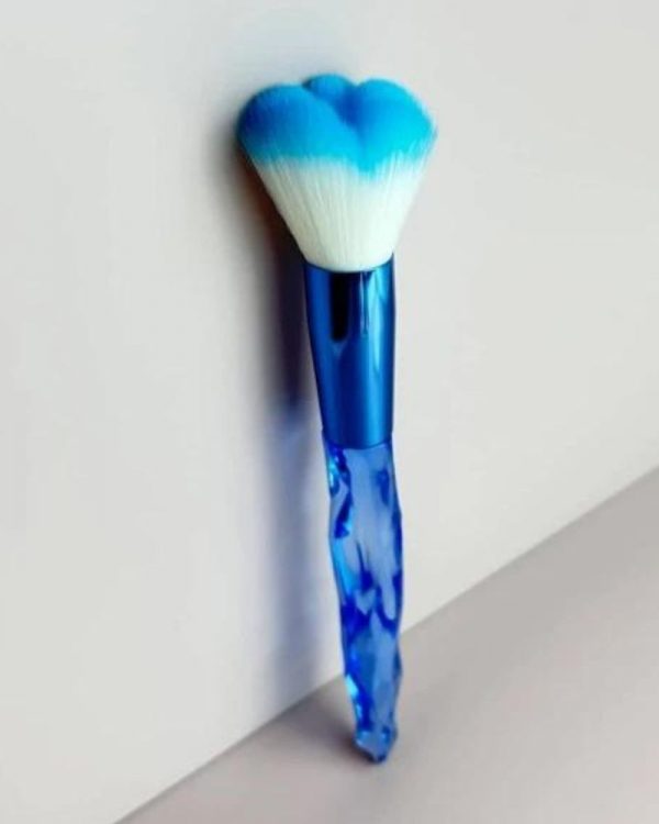 Pensula machiaj brush baby blue