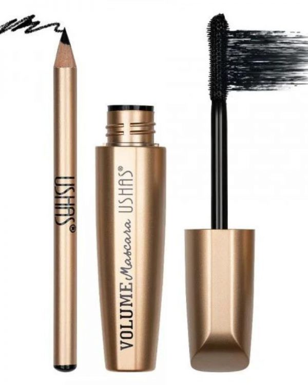 Set 2 in 1 mascara volume si creion sprancene ushas