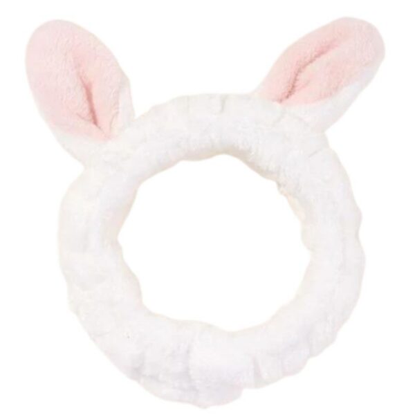 Bentiță Albă Iepuraș – Baie, Cosmetica, Machiaj, SPA