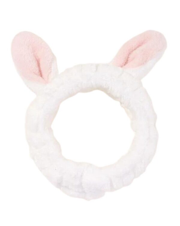 Bentiță Albă Iepuraș – Baie, Cosmetica, Machiaj, SPA