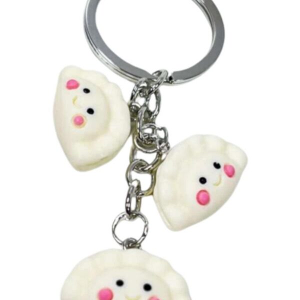 Breloc 3 Dumplings – Accesoriu Drăguț și Amuzant