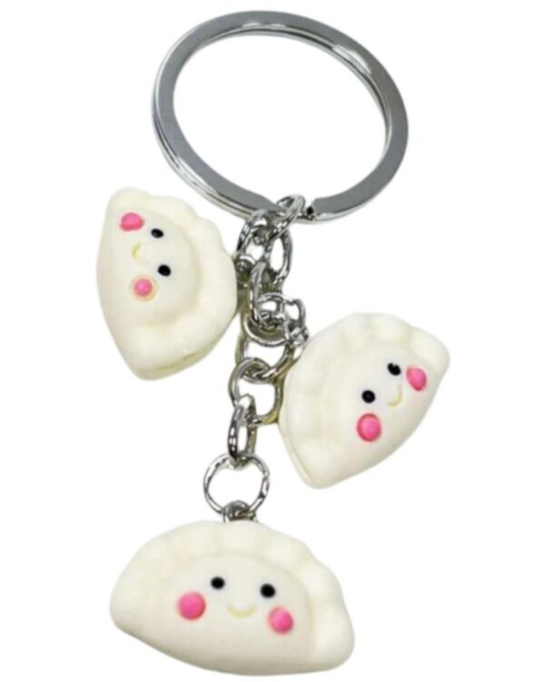 Breloc 3 Dumplings – Accesoriu Drăguț și Amuzant