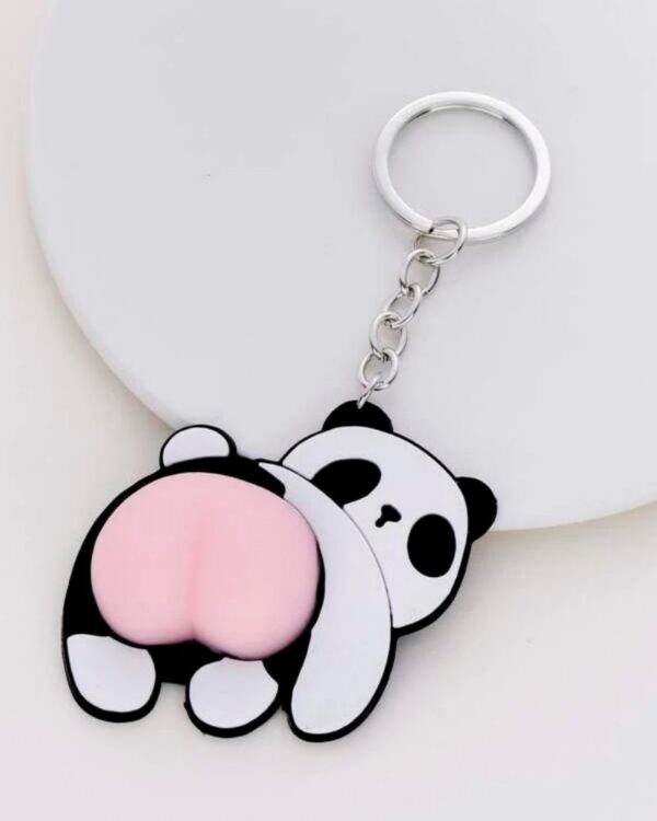 Breloc Squishy Panda – Jucărie Drăguță și Amuzantă
