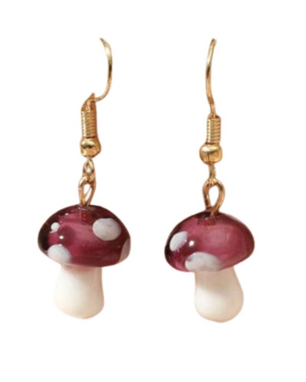 Cercei Mushroom – Model Ciupercuță Drăguț și Modern