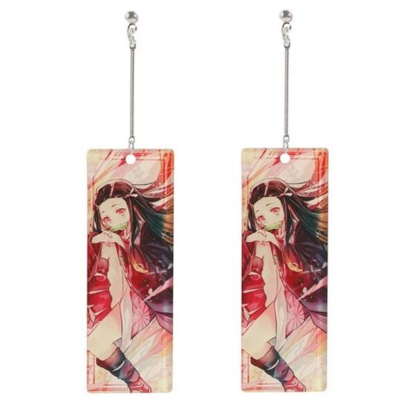 Cercei Nezuko Demon Slayer – Model 2 Bijuterie Anime