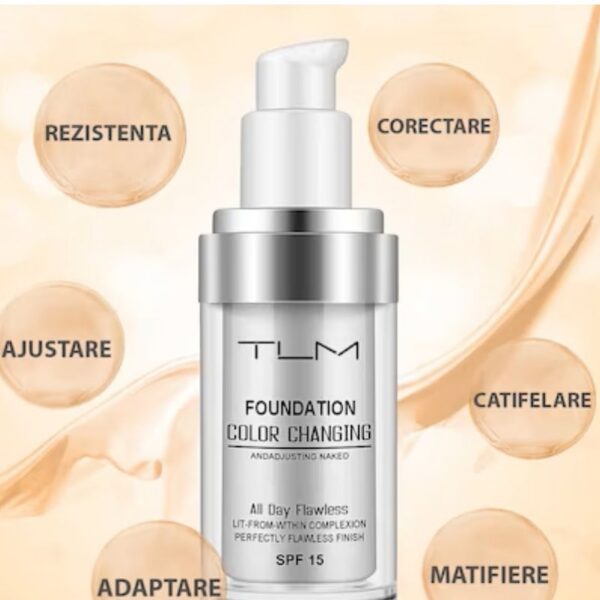 Fond de Ten TLM 30ml – Adaptabil Oricărui Tip de Ten