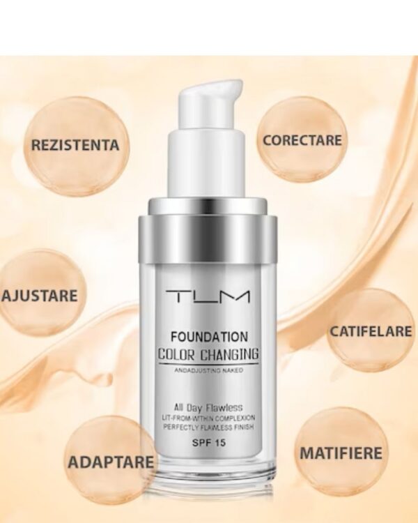 Fond de Ten TLM 30ml – Adaptabil Oricărui Tip de Ten
