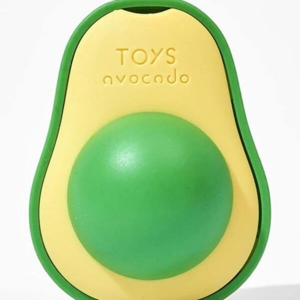 Jucărie Pisică – Sferă Catnip în Suport Avocado SYGGY