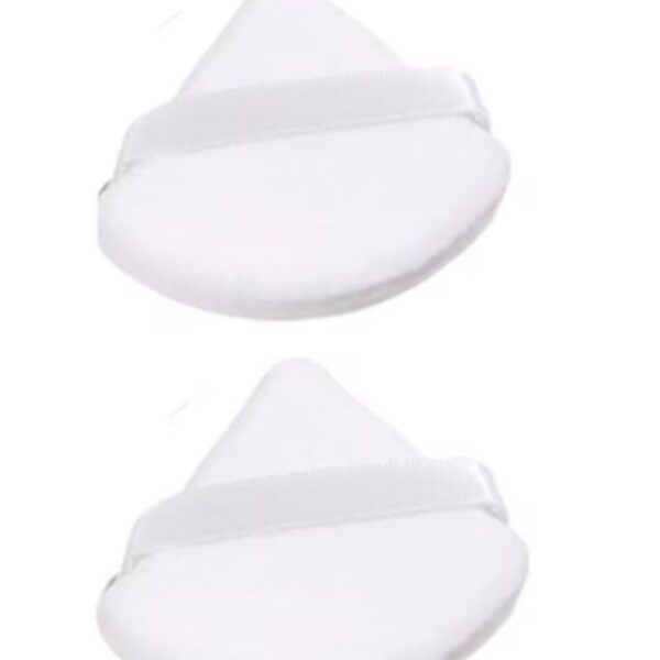 Set 2 Buretei Make-Up, Alb – Blender pentru Machiaj Perfect