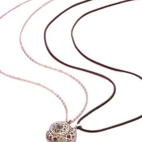 Set 2 Lanțisoare Magnetice Soare & Lună – „I Love You” 100 Limbi