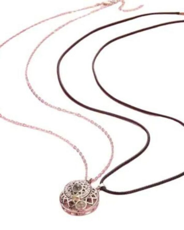 Set 2 Lanțisoare Magnetice Soare & Lună – „I Love You” 100 Limbi