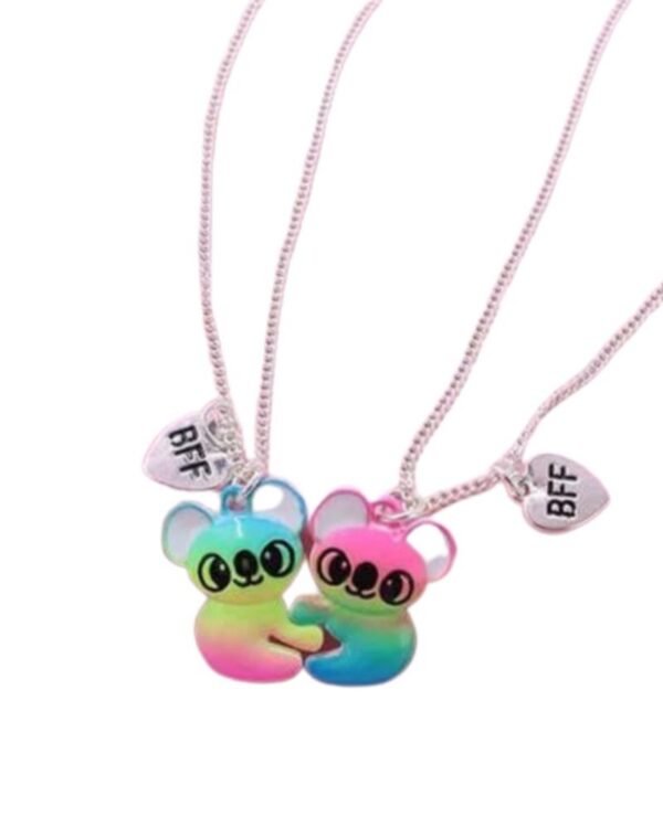 Set 2 Lănțișoare Best Friend – Pandantiv Koala BFF