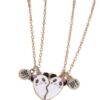 Set 2 Lănțișoare Best Friend cu Pandantiv Panda BFF