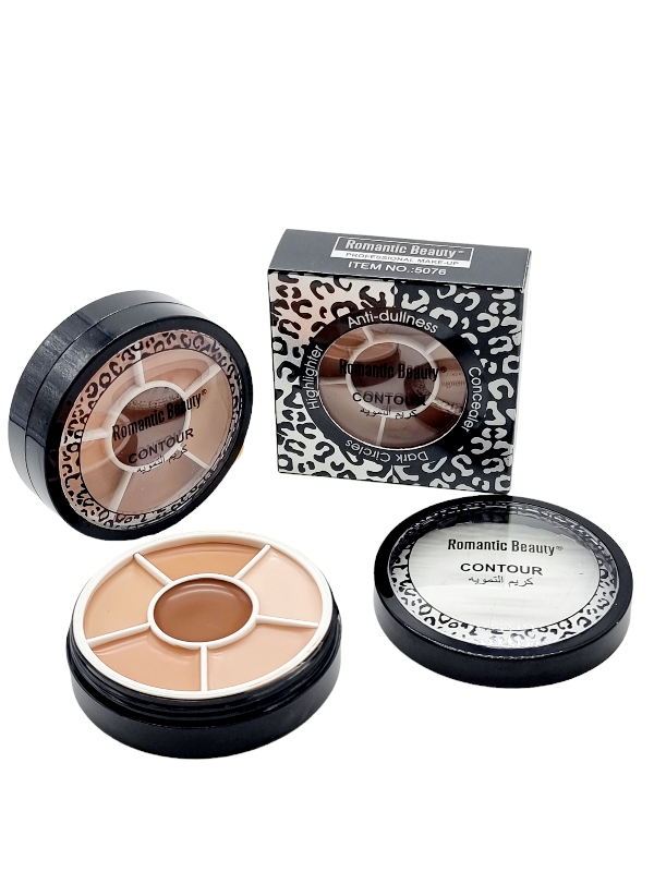 Corector Anticearcan ROMANTIC BEAUTY – 6 Nuante Concealer