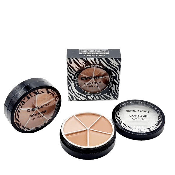 Corector Anticearcan ROMANTIC BEAUTY – 5 Nuante Concealer