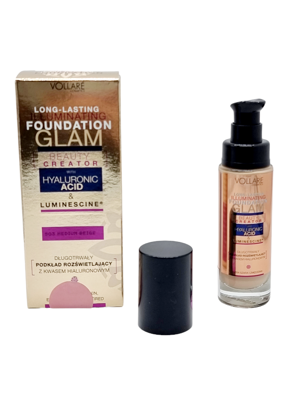 Fond de Ten VOLLARE 503 Medium Beige – Hyaluronic & Luminescine